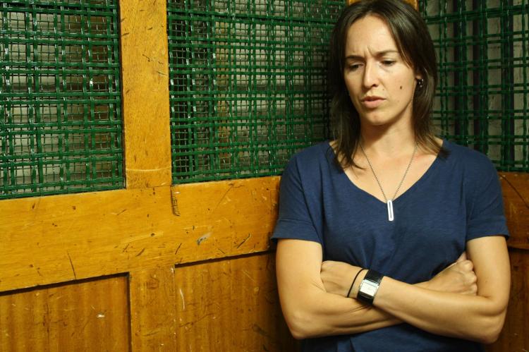 Betsy Turcot knows which one's the man. Neither.